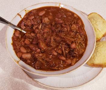 Easy Cooking Recipe After the Final Plate Smoked Brisket Chili Savory Delicious