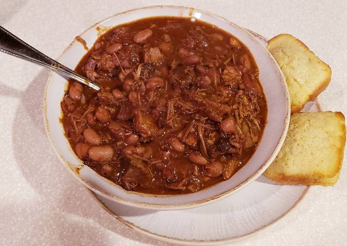 Recipe of Jamie Oliver &#34;After the Final Plate&#34; Smoked Brisket Chili