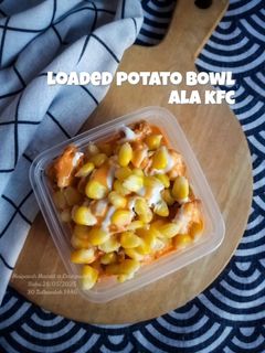 Gambar Loaded Potato Bowl Ala KFC