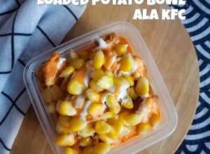 Gambar Loaded Potato Bowl Ala KFC