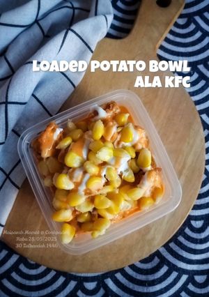 Gambar Loaded Potato Bowl Ala KFC