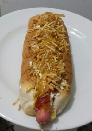 Una foto de Perro caliente - Hot dog casero