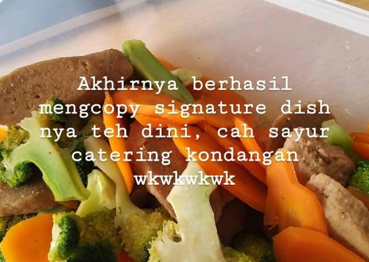 Resep Stir-fried Broccoli, Carrot, and Frikandel yang Sempurna