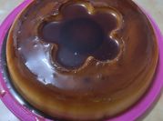 Una foto de flan de galleta maria