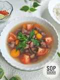 Sop Senerek khas Magelang (Sop Kacang Merah)