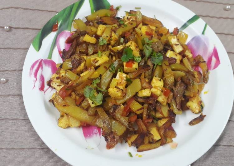 How to Prepare Perfect Aloo and paneer bhaji