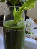 Green smoothie aux pousses d'orties