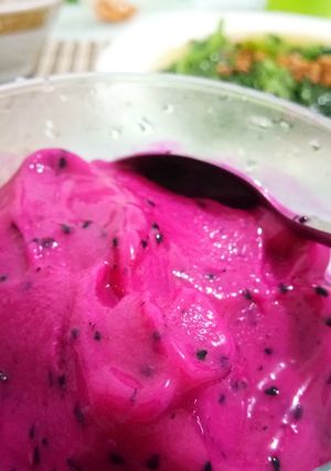 Foto resep Es Serut Buah Naga