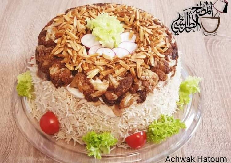 Recipe of Homemade Lebanese_rice_with_cauliflower_and_minced_meat