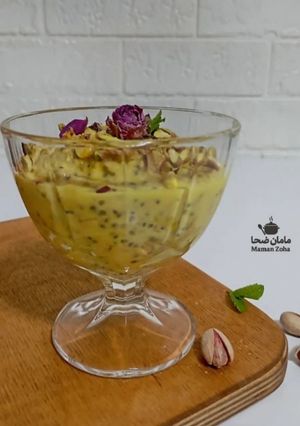 عکسی از دستور پرشین اوتمیل 🇮🇷 (اوتمیل پسته و زعفران)