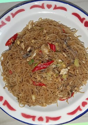 Foto resep Orak Arik Bihun Ikan Teri