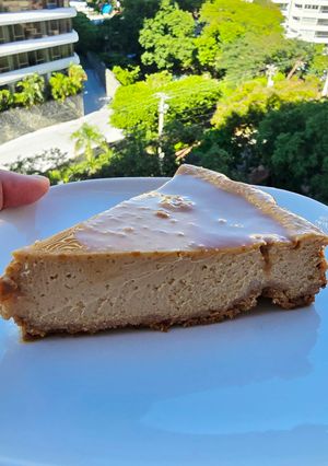 Una foto de CHEESECAKE DE Dulce de leche 🙊🤟🏼
