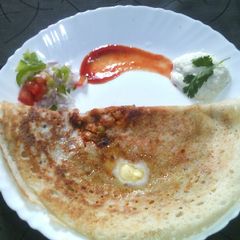 A picture of Pav bhaji dosa.