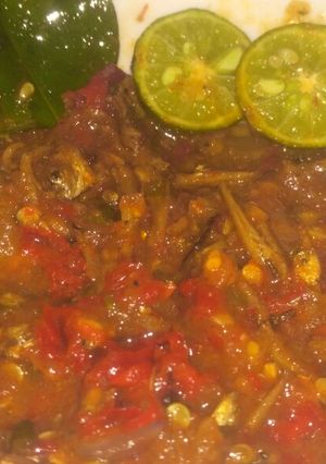 Foto resep Sambel teri seuhah #Pemburucelemekemas#resolusi2019