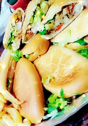 صورة لوصفة ساندوش الفاهيتا