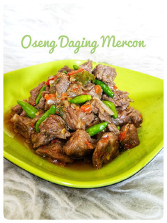 Foto resep Oseng Daging Mercon