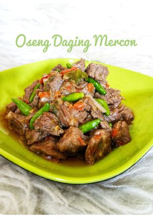 Foto resep Oseng Daging Mercon