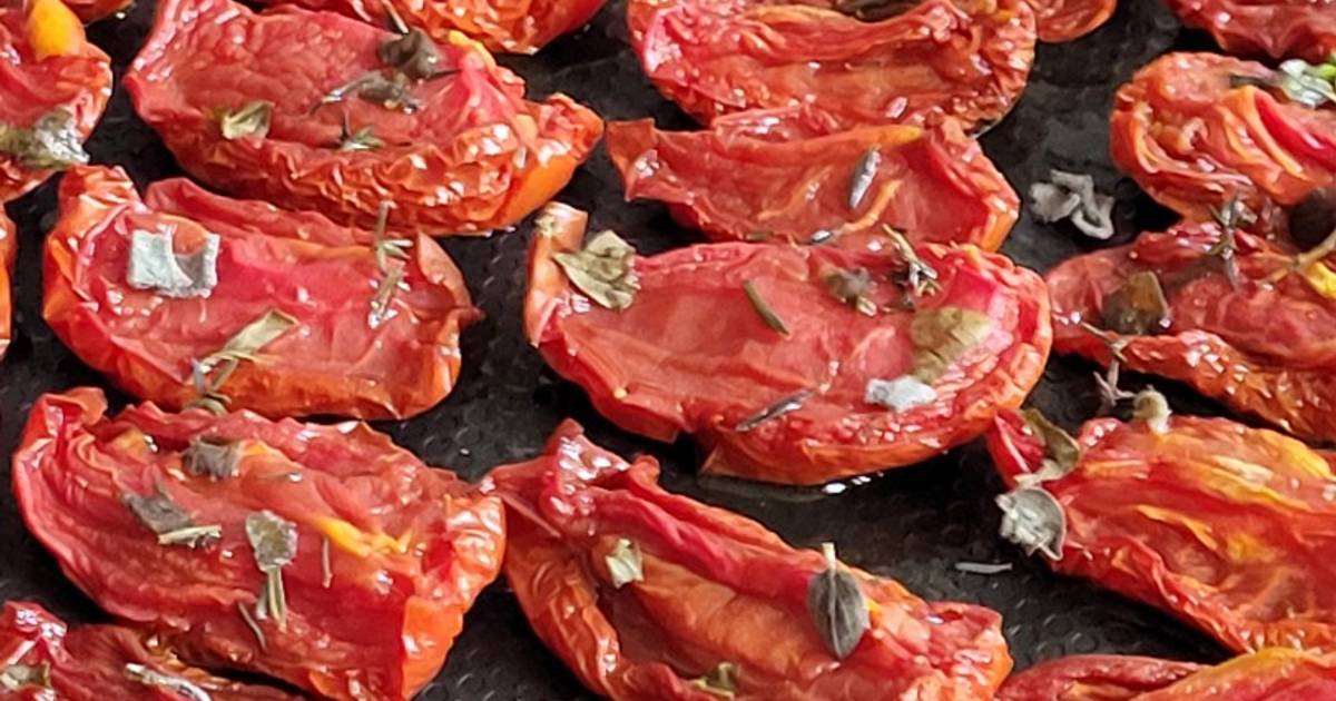 Tomates confites au four de Cathytutu - Cookpad