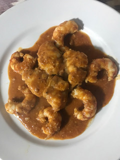 Una foto de Rape con Fumet de Gambas