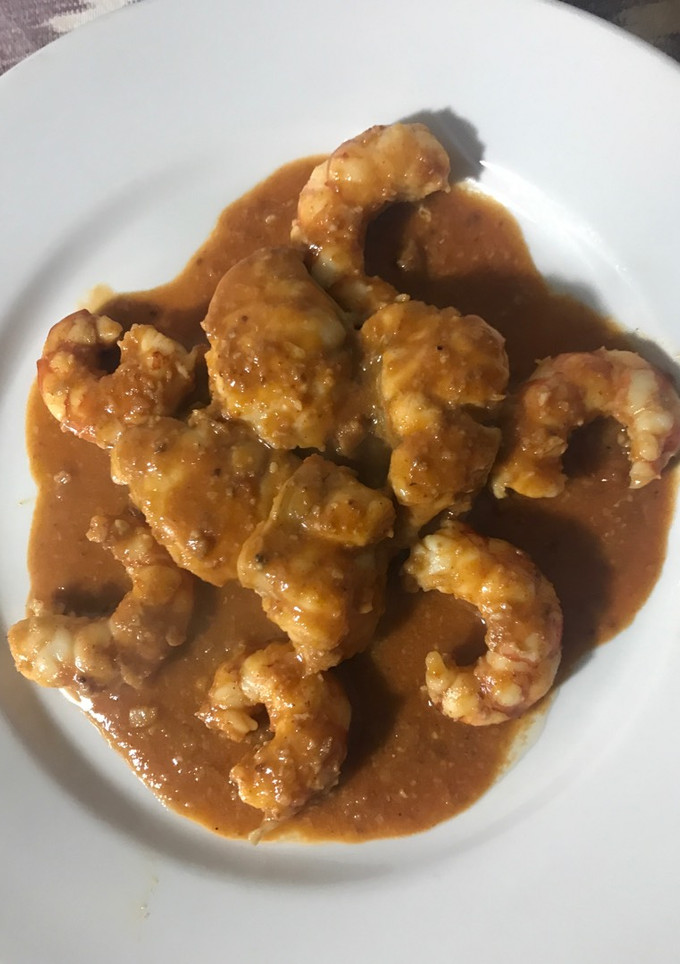 Una foto de Rape con Fumet de Gambas