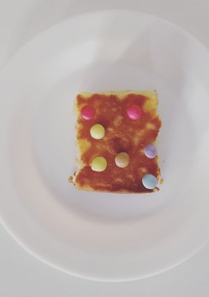 Une photo de Fondant au chocolat blanc sans oeuf