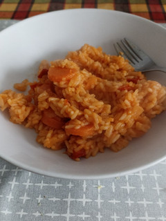 Una foto de Arroz con verduras