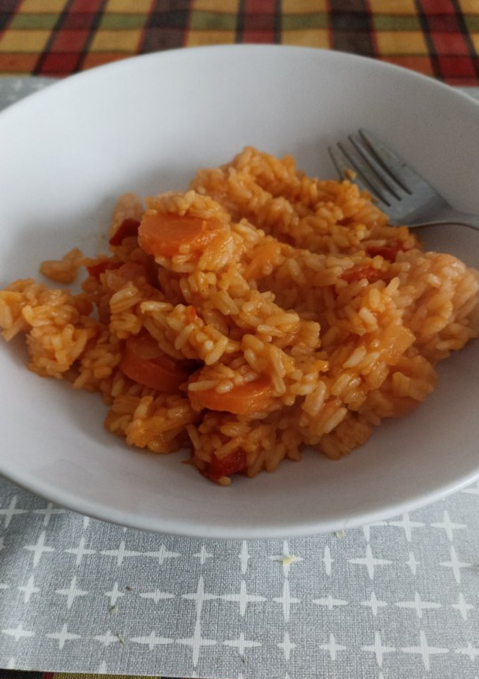 Una foto de Arroz con verduras