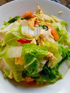 Foto resep Tumis Sawi Putih Telur