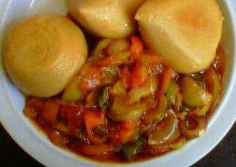 Recipe of Ultimate Moi moi with soup