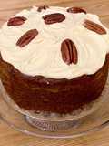 Pecan and Chestnut Cream Cake