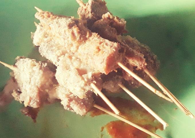 Resep Sate Tuna(tongkol) Krispi, Menggugah Selera