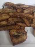 Medallones de merluza con patatas fritas