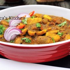 Jackfruit Seed Curry A picture of Jackfruit Seed Curry.