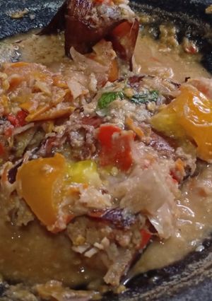 Foto resep Pecak ikan asap