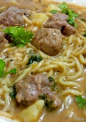 Una foto de FIDEOS Caldosos a la Jorgette...!🌼🌼🇨🇴