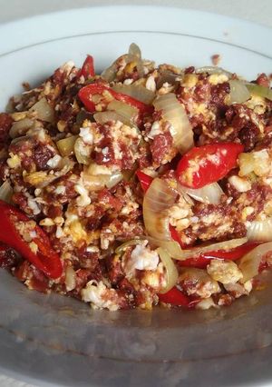Foto resep Kornet tumis telur