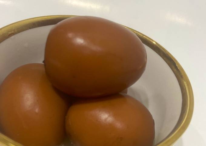 Resep: Telur Pindang Nasi Hainan Anti Gagal