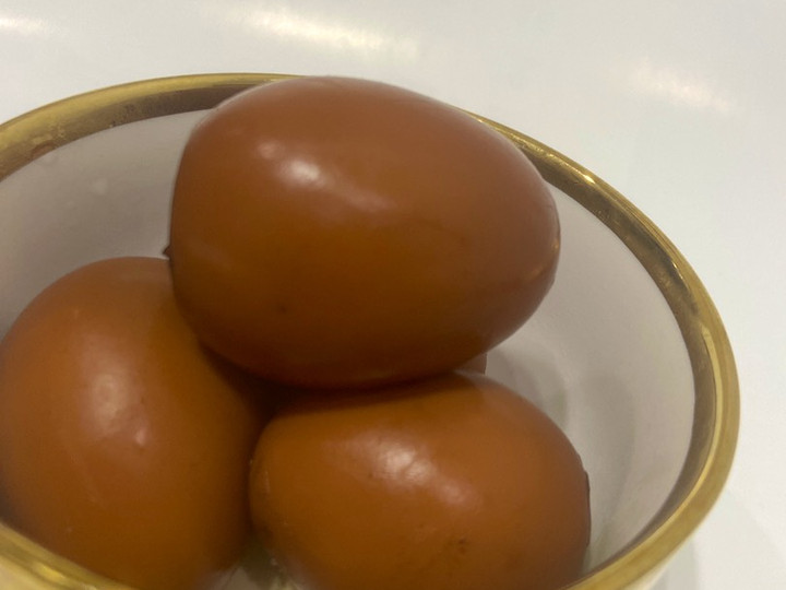Resep: Telur Pindang Nasi Hainan Anti Gagal