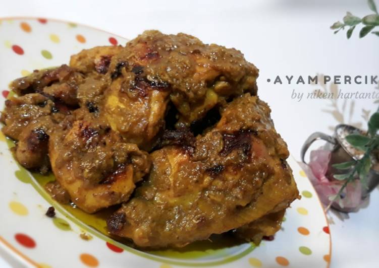 Resep Ayam percik | Cara Buat Ayam percik Yang Enak dan Simpel