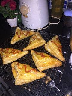Foto resep Spicy tuna puff instan