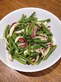 Sauteed String Beans with Shimiji Mushrooms