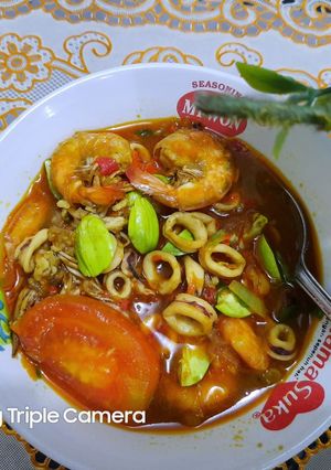 Foto resep Cumi Udang Pete Saos Padang