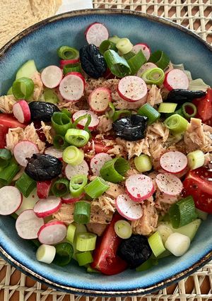 Une photo de Salade d’été au thon