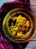 Moong Dal Bori Lau Chingri Ghonto
