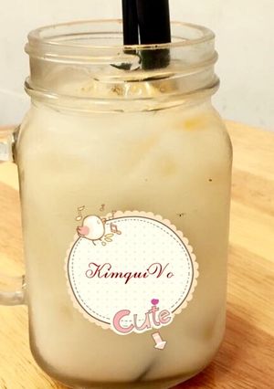 Hình của món Sữa gạo lứt hạnh nhân.