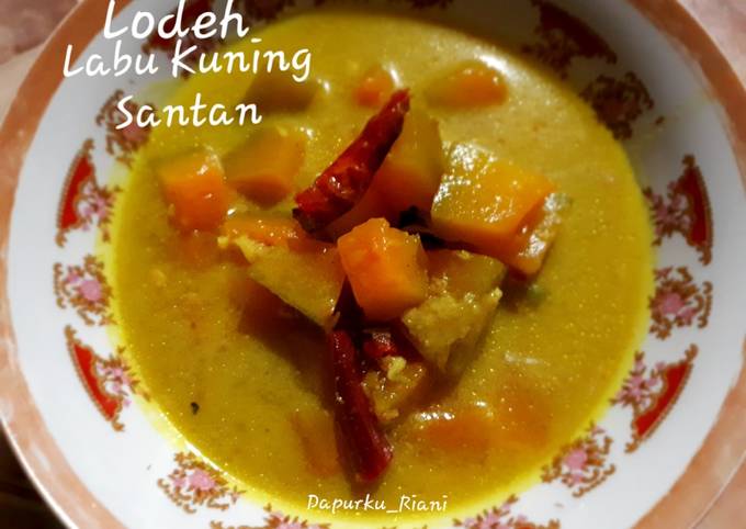 Resep 66. Lodeh Labu Kuning Santan Resep 66. Lodeh Labu Kuning Santan