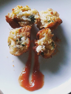 Foto resep 3. Bola-Bola Udang Roti Tawar