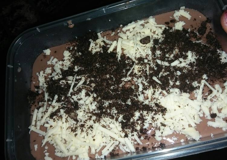 RECOMMENDED! Inilah Cara Membuat Oreo Coklat Cheese Cake Enak