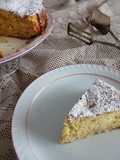 Torta soffice di pere e panna