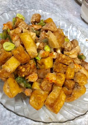 Foto resep Udang tahu tempe pete tauco